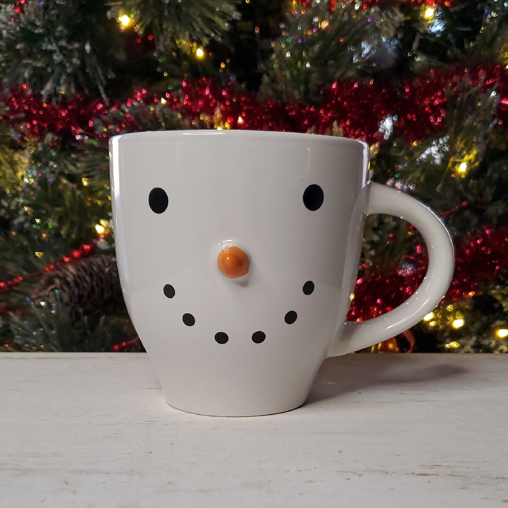 Snowman Mug Snowman Face Cup Winter Cocoa Hot Chocolate Holiday Royal Norfolk